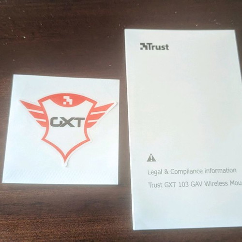 Trust GXT 103 GAV wireless mouse used with 6 buttons