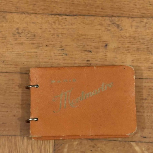 Miniature album with Paris photos used