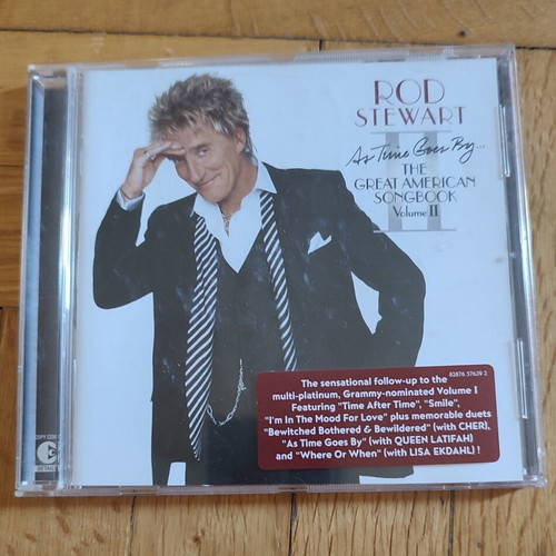 Rod Stewart As Time Goes By The Great American Songbook Vol. II CD