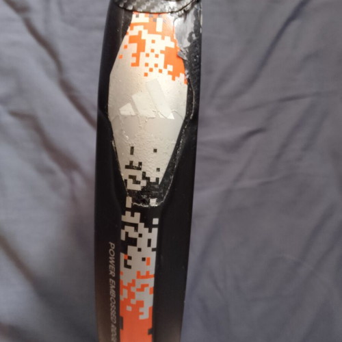Adidas Adipower Ctrl padel racket used with rough surface and extras
