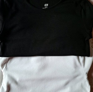 Πακέτο 1+1 δώρο μπλούζες H&M No 10-12 ετων