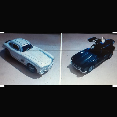 Mercedes 300SL toy cars pack of two, new, 1/32 scale