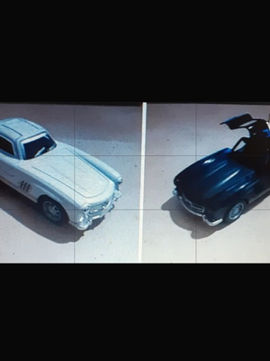 Mercedes 300SL παιχνίδια αυτοκίνητα πακέτο δύο, καινούργια, κλίμακας 1/32