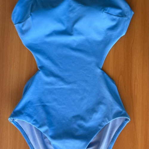 SugarFree blue women's one-piece swimsuit like new