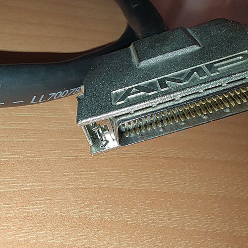 SCSI cable AMP used with Centronics 50-pin connector