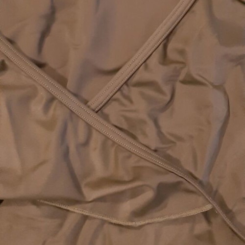 Pareo skirt like new, khaki, one size
