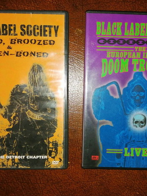 Black Label Society DVD set used, metal