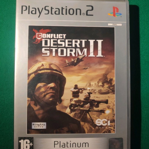 Conflict Desert Storm II για PlayStation 2 σε άριστη κατάσταση με κουτί και manual
