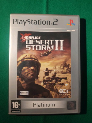 Conflict Desert Storm II για PlayStation 2 σε άριστη κατάσταση με κουτί και manual