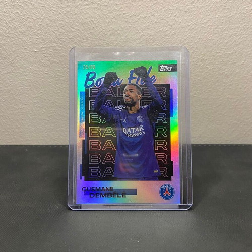 Ousmane Dembele Bona Fide Baller /99 Topps PSG card 2025-26