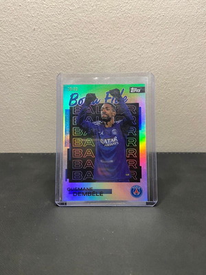 Ousmane Dembele Bona Fide Baller /99 Topps PSG card 2025-26