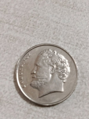 10 Drachma 1998 UNC like new with Democritus depiction