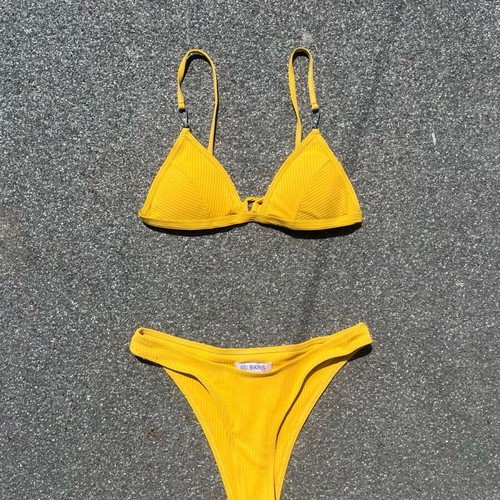 GIGI BIKINIS swimsuit like new, size S, yellow