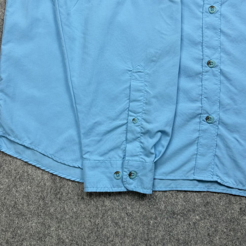 Columbia PFG women's blue fishing shirt used, size 2X