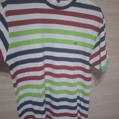 Dur cotton t shirt used, multicolor, size L