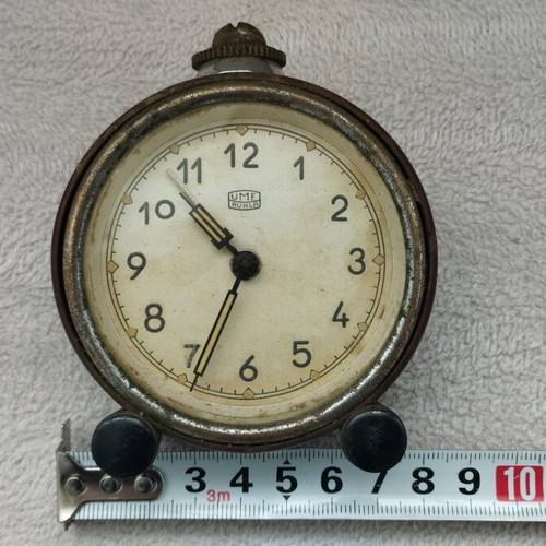 Ruhla alarm clock used, analog table, not working