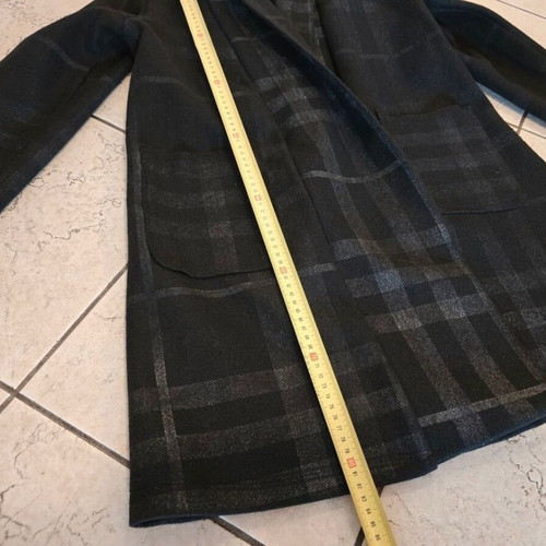 Morena Spain women's coat used, black and gray