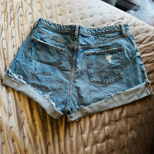 Zara denim shorts, blue, EU 44