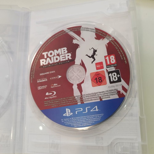 Tomb Raider Definitive Edition PlayStation 4 used, no original box