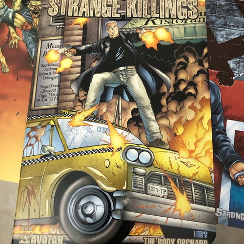Strange Killings set of 13 comics new Warren Ellis Avatar Comics