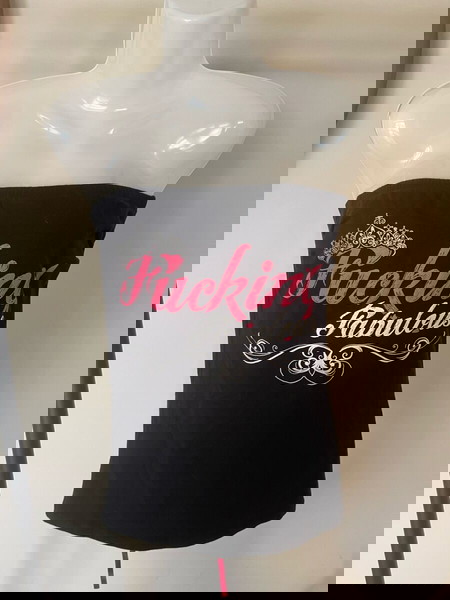 στραπλες αφόρετο μπλουζάκι Spencer’s M