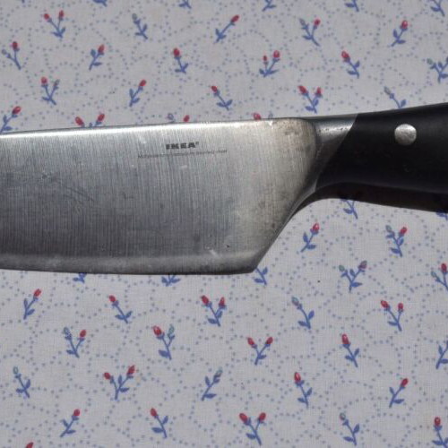 Ikea kitchen knife used 30 cm stainless steel