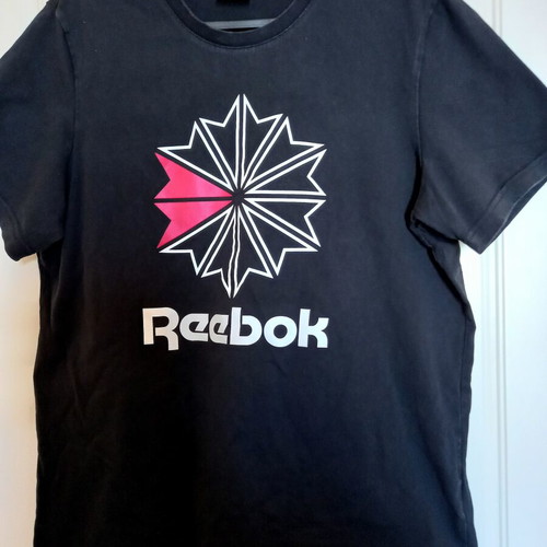 Reebok black T-shirt XL, 100% cotton
