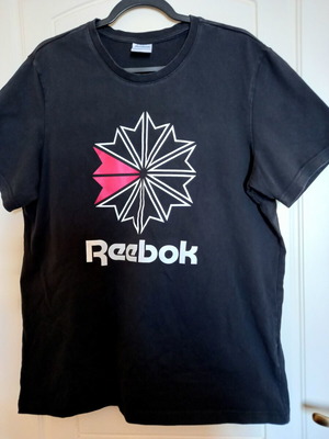 Reebok black T-shirt XL, 100% cotton