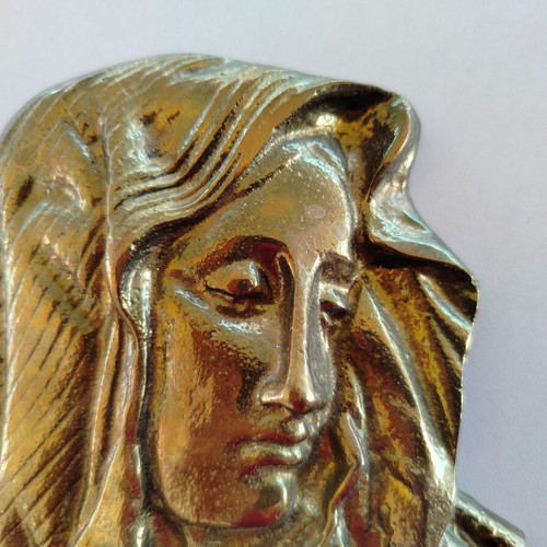 Bronze sculpture used with minor dents