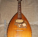 Italian Mandolin used with waterproof case and pickup