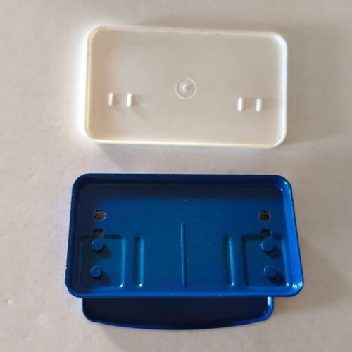 SAX 288 perforator blue used, small desktop 2-hole punch