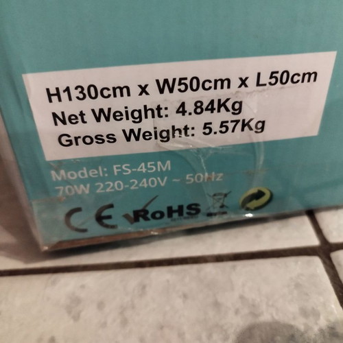 Fan Stand 3 in 1 FS-45M 45cm 70W new