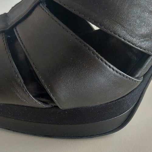 Fratelli Karida black sandals like new, size 38 1/2