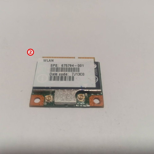 Laptop modem and WiFi cards used, set