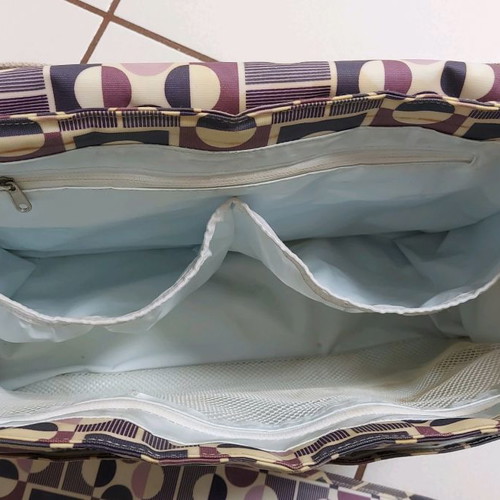 Mothercare stroller bag used with changing mat and insulated pouch