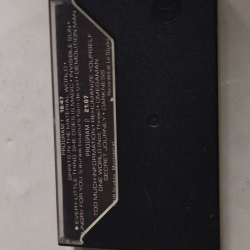 Police Ghost In The Machine cassette used, rock