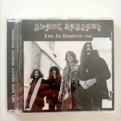 Black Sabbath Live In Dumfries 1969 CD new, metal