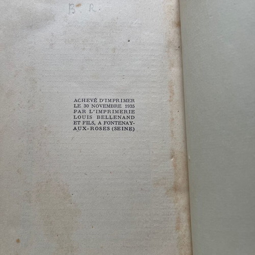 Le Livre de San Michele by Axel Munthe used, French hardcover 1935