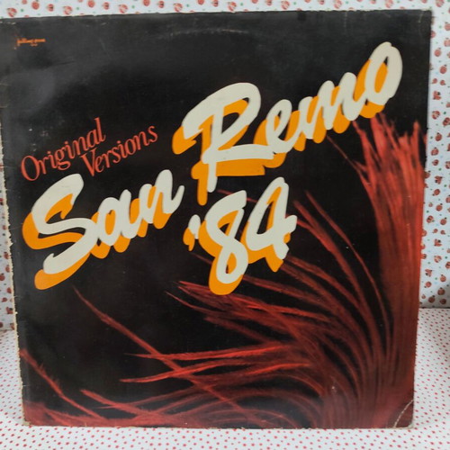 San Remo '84 vinyl record used, pop