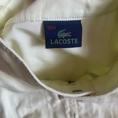 Lacoste men's lime vintage Harrington jacket size M like new