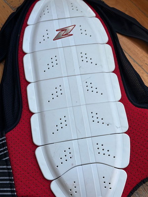 Back Protector for Extreme Sports used, ski season worn