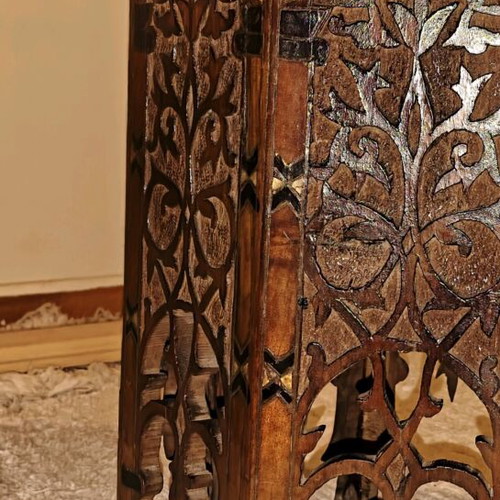 Τραπεζάκι αντίκα πολύγωνο βικτωριανής περιόδου μεταχειρισμένο