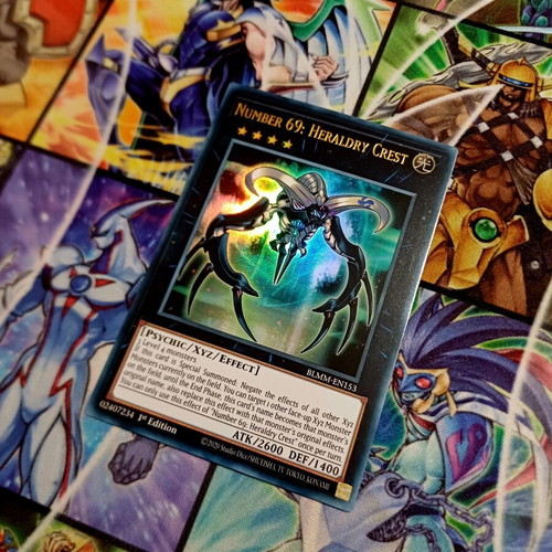 Number 69: Heraldry Crest BLMM Ultra Rare Yu-Gi-Oh! card