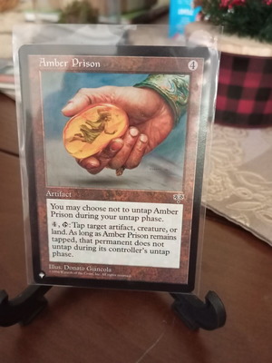 Magic the Gathering Amber Prison καινούργιο