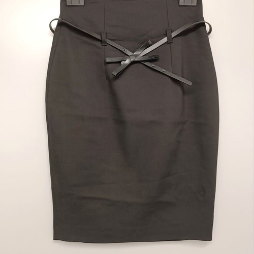 Liu Jo black pencil skirt size S new with belt