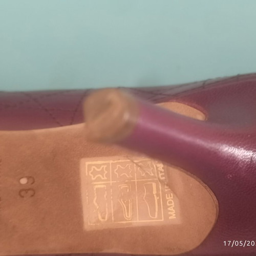 Dior purple pumps size 39 like new