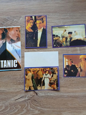 Titanic stickers like new, rare collection