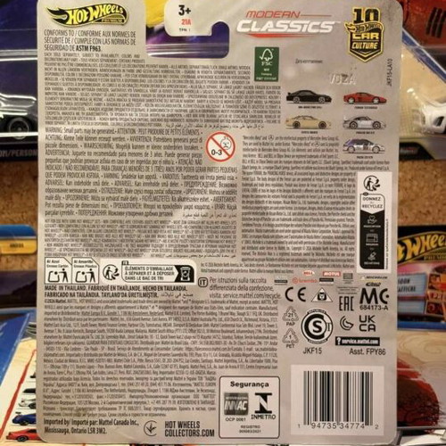 Hot Wheels Porsche 993 GT2 Modern Classics diecast car