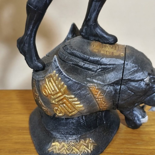 Black Panther Marvel collectible figure 31cm hand-painted 3D printed