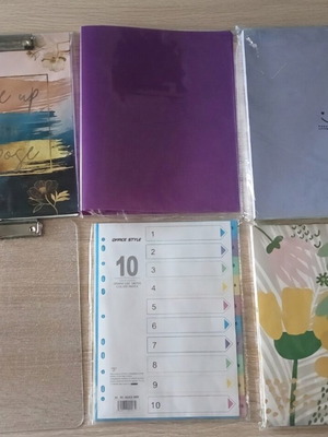 Office organization and filing set A4 size, new